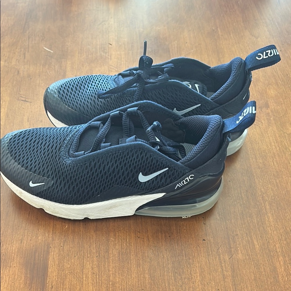 Nike Air Max 270 Boys Navy Blue Shoes